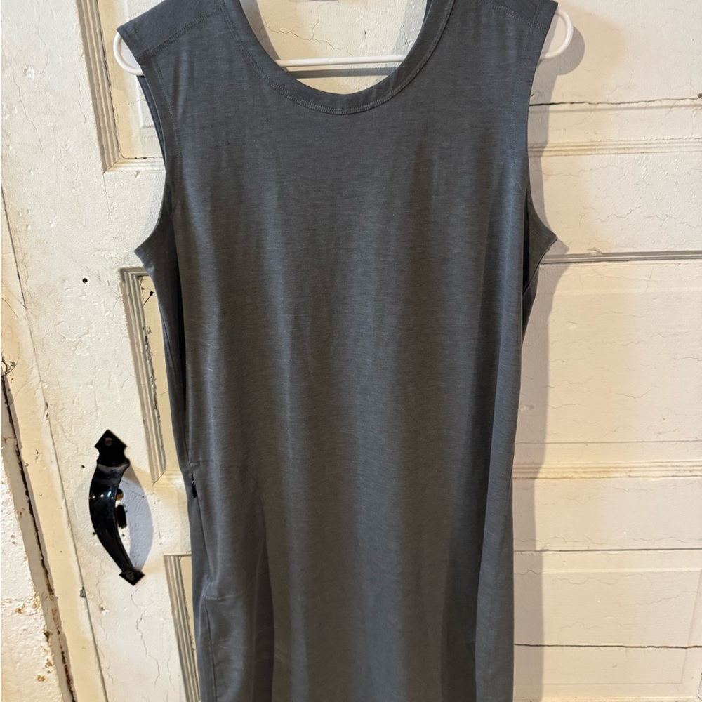Toad & Co Gray TShirt Dress